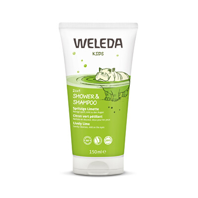 Weleda - Sprchový krém a šampon 2 v 1 Veselá limetka 150 ml