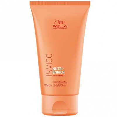 Wella Professionals - Bezoplachový krém proti krepatění pro suché a poškozené vlasy Invigo Nutri-Enrich (Frizz Control Cream) 150 ml