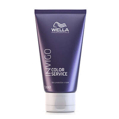 Wella Professionals - Krém na ochranu pokožky při barvení vlasů Invigo Color Service (Color Protection Cream) 75 ml