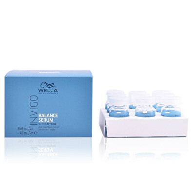 Wella Professionals - Sérum proti vypadávání a řídnutí vlasů Invigo Balance Serum (Anti Hair-Loss Serum) 8 x 6 ml
