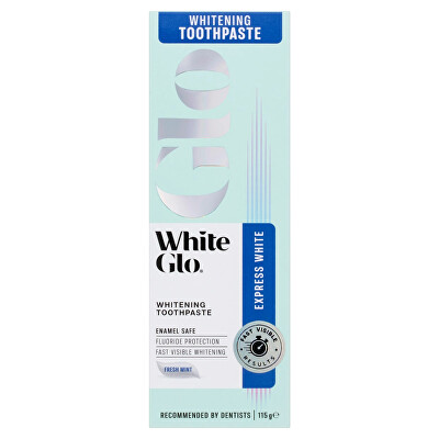 White Glo - Zubní pasta Express White Toothpaste 115 g