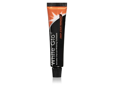 White Glo - Bělicí zubní pasta Charcoal Whitening Toothpaste 24 g