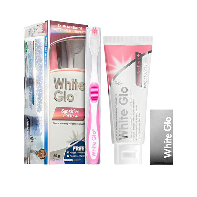 White Glo - Zubní pasta Sensitive Whitening Toothpaste 150 g