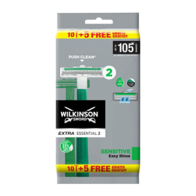 Wilkinson Sword - Jednorázový holicí strojek Extra Essential 10 + 5 ks