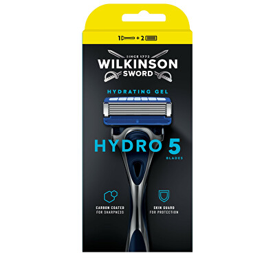 Wilkinson Sword - Holicí strojek se dvěma náhradními hlavicemi Hydro 5