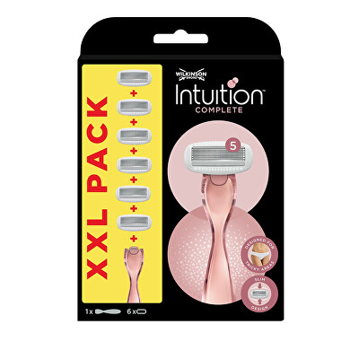 Wilkinson Sword - Holicí strojek Intuition Complete + 6 hlavic