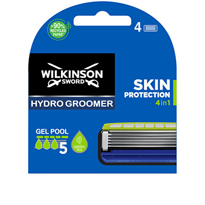 Wilkinson Sword - Náhradní hlavice Hydro 5 Groomer 4 ks