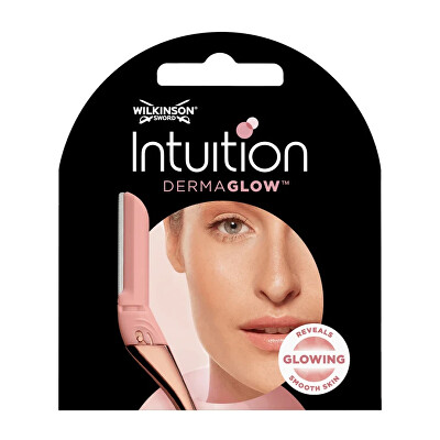 Wilkinson Sword - Náhradní hlavice do zastřihovače chloupků Intuition DermaGlow 3 ks