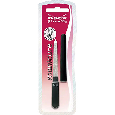 Wilkinson Sword - Pilník z pochromované nerezové oceli s pouzdrem (Manicure Pocket Sapphire Nail File)