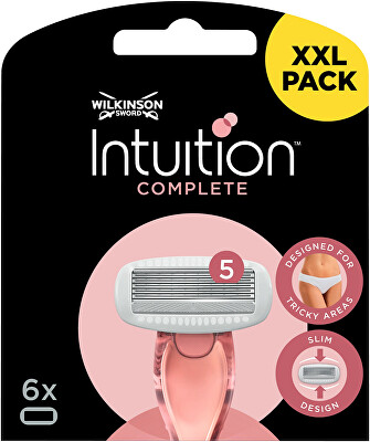 Wilkinson Sword - Náhradní hlavice Intuition Complete 6 ks