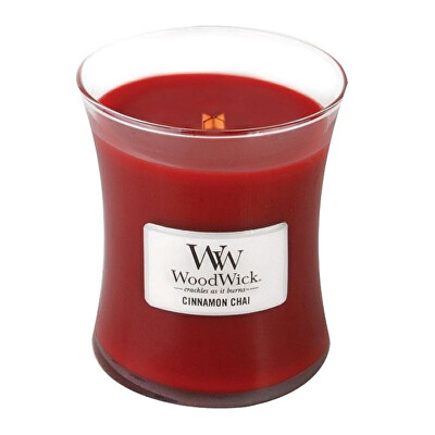 WoodWick - Vonná svíčka váza Cinnamon Chai 275 g
