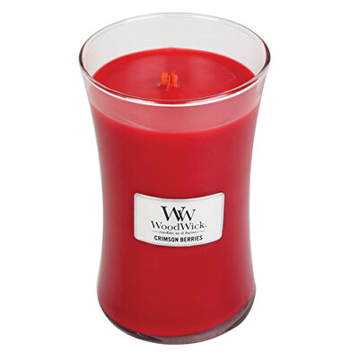 WoodWick - Vonná svíčka váza Crimson Berries 609 g