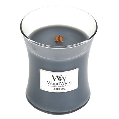 WoodWick - Vonná sviečka váza Evening Onyx 275 g