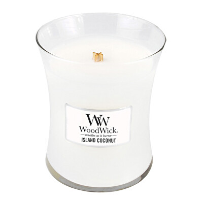 WoodWick - Vonná svíčka váza Island Coconut 275 g