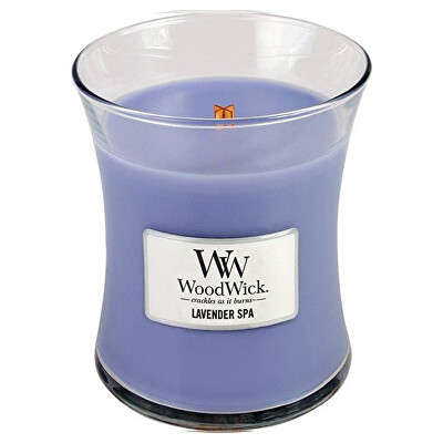 WoodWick - Vonná svíčka váza Lavender Spa 275 g