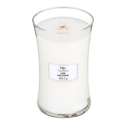 WoodWick - Vonná svíčka váza Linen 609,5 g