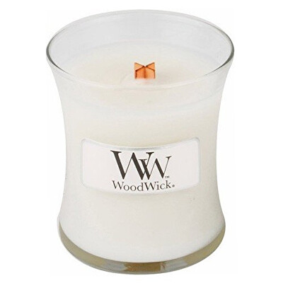 WoodWick - Vonná svíčka váza Linen 85 g