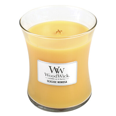 WoodWick - Vonná svíčka váza Seaside Mimosa 275 g