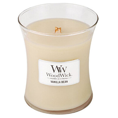 WoodWick - Vonná svíčka váza Vanilla Bean 275 g