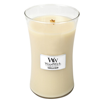 WoodWick - 2. JAKOST -  Vonná svíčka váza Vanilla Bean 609,5 g