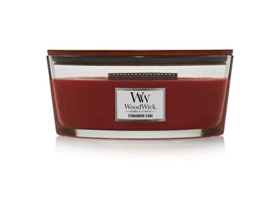 WoodWick - Vonná svíčka loď Cinnamon Chai 453 g