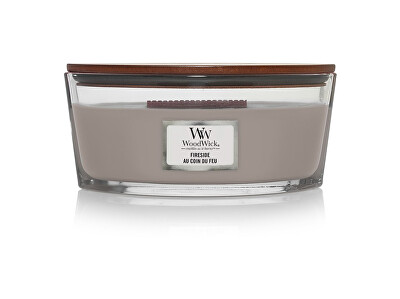WoodWick - Vonná svíčka loď Fireside 453 g