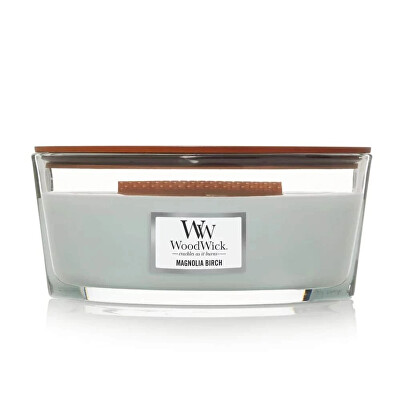 WoodWick - Vonná svíčka loď Magnolia Birch 453,6 g