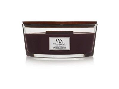 WoodWick - 2. JAKOST -  Vonná svíčka loď Spiced Blackberry 453,6 g