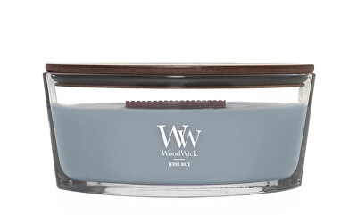 WoodWick - Lumânare parfumată tip barcă Terra Haze 453,6 g