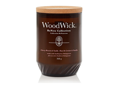WoodWick - Vonná svíčka ReNew sklo velké Cherry Blossom & Vanilla 368 g