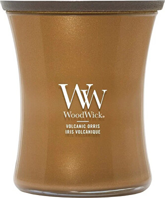 WoodWick - Vonná svíčka střední Precious Metals Volkanic Orris 275 g