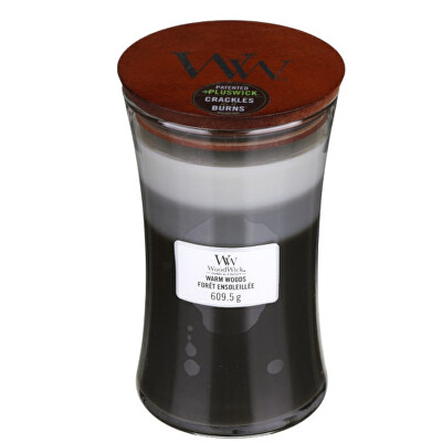WoodWick - Vonná svíčka váza Trilogy Warm Woods 609,5 g