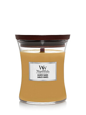 WoodWick - Vonná svíčka váza Gilded Sands 275 g