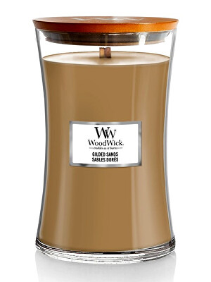 WoodWick - Vonná svíčka váza Gilded Sands 609,5 g