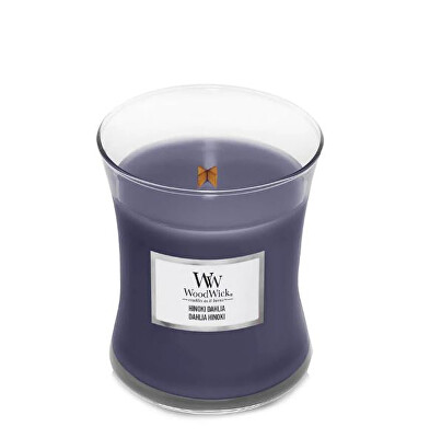 WoodWick - Vonná svíčka váza Hinoki Dahlia 275 g
