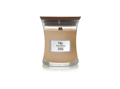 WoodWick - Vonná svíčka váza malá Cashmere 85 g