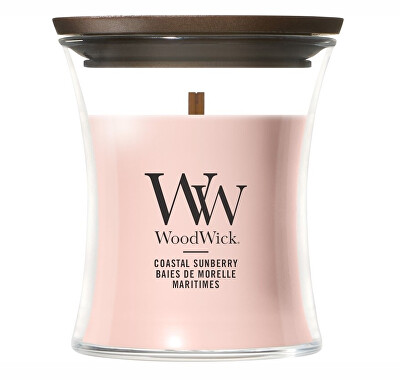 WoodWick - Vonná svíčka váza malá Coastal Sunberry 85 g