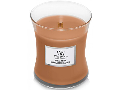 WoodWick - Vonná svíčka váza Santal Myrrh 275 g