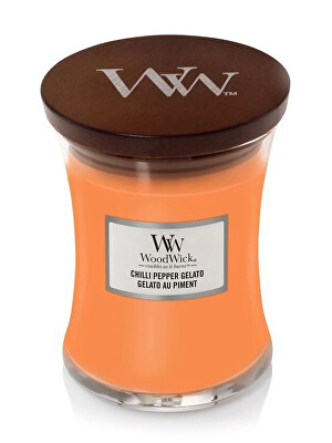 WoodWick - Lumânare parfumată vază medie Chilli Pepper Gelato 275 g