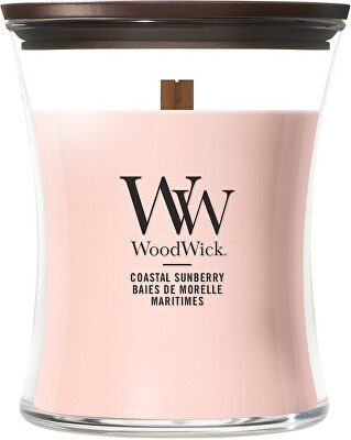 WoodWick - Vonná svíčka váza střední Coastal Sunberry 275 g
