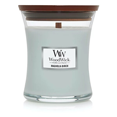 WoodWick - Vonná svíčka váza střední Magnolia Birch 275 g