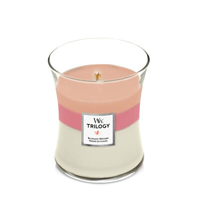 WoodWick - Vonná svíčka váza Trilogy Blooming Orchard 275 g