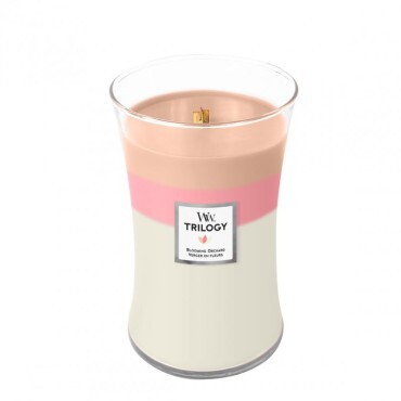 WoodWick - Vonná svíčka váza Trilogy Blooming Orchard 609,5 g