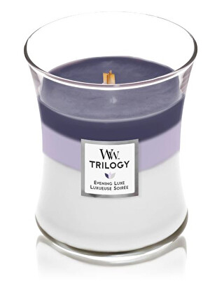 WoodWick - Vonná svíčka váza Trilogy Evening Luxe 275 g