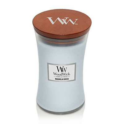 WoodWick - Vonná svíčka váza velká Magnolia Birch 609,5 g