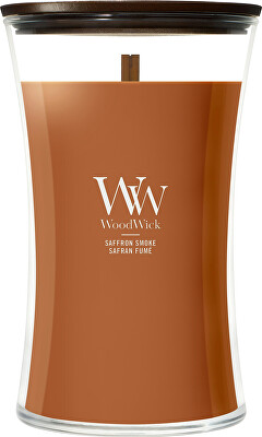 WoodWick - Vonná svíčka váza velká Saffron Smoke 609,5 g