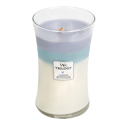 WoodWick - Vonná svíčka váza velká Trilogy Calming Retreat 609,5 g