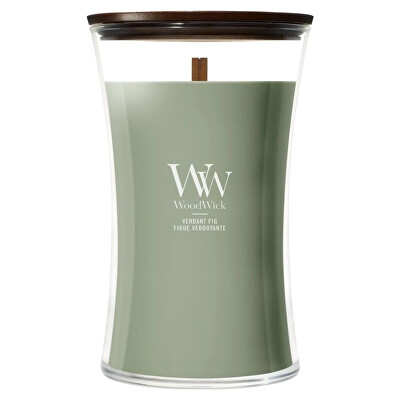 WoodWick - Vonná svíčka váza velká Verdant Fig 609,5 g