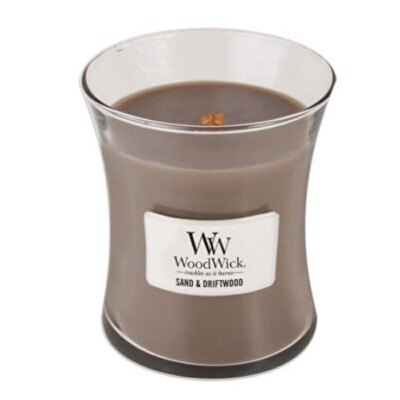 WoodWick - Vonná váza střední Sand & Driftwood  275 g