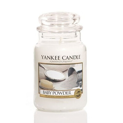 Yankee Candle - Aromatická svíčka Candle Classic velký Baby Powder 623 g